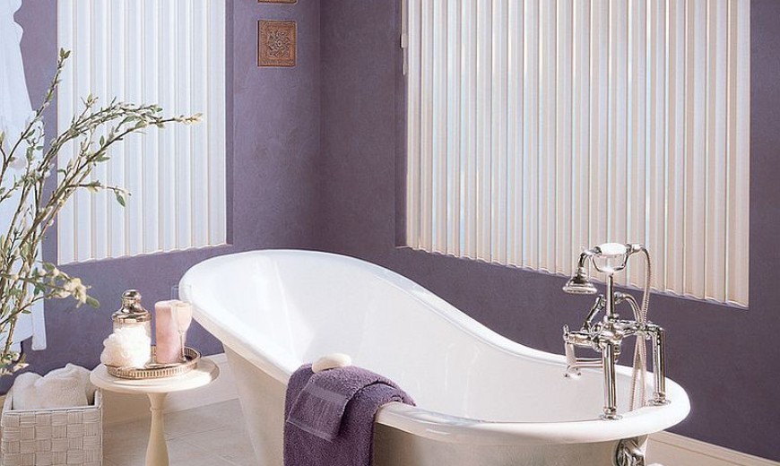 23 Gorgeous Bathrooms That Enchant with Purple Panache!