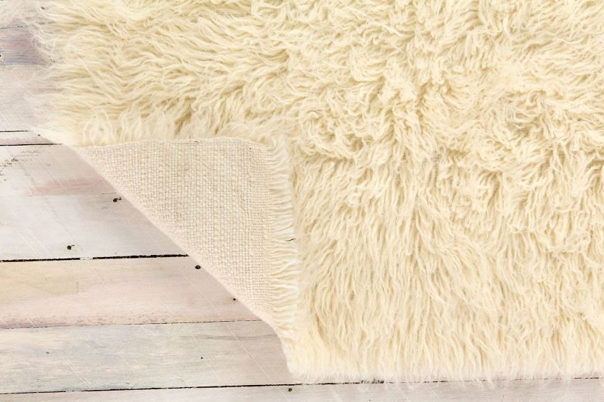 Flokati rug from Urban Outfitters