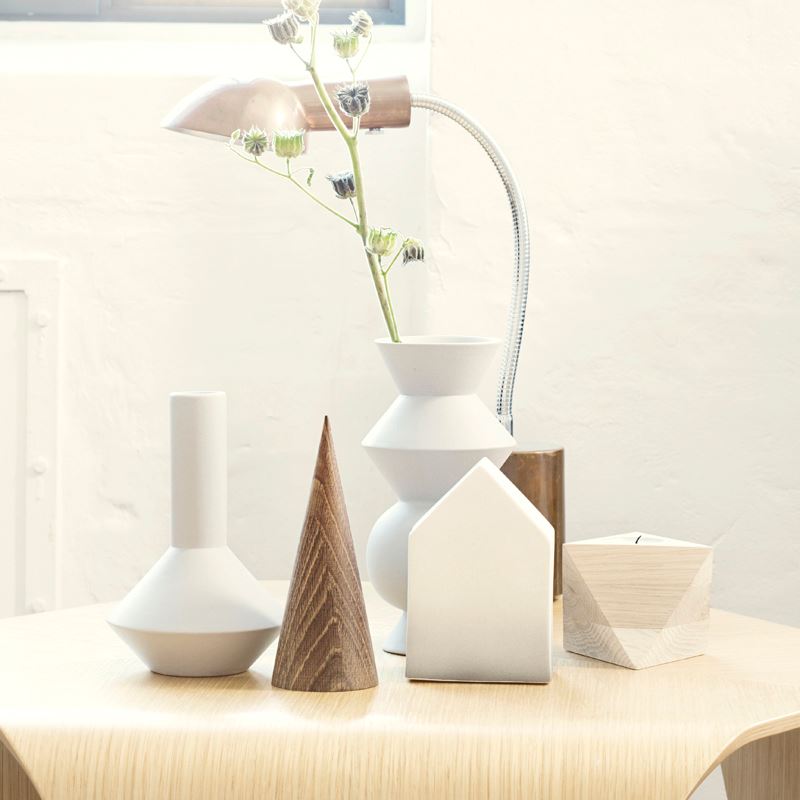 Geometric vases from ferm LIVING