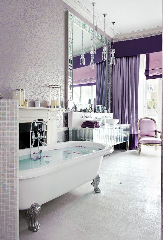 23 Amazing Purple Bathroom Ideas, Photos, Inspirations