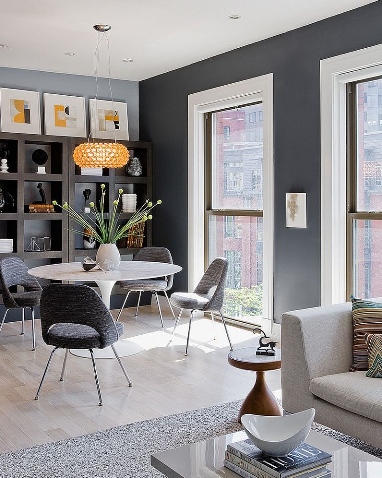 25 Elegant and Exquisite Gray Dining Room Ideas | Decoist