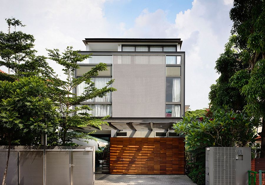 House on Princess of Wales Road in Singapore by Hyla Architects