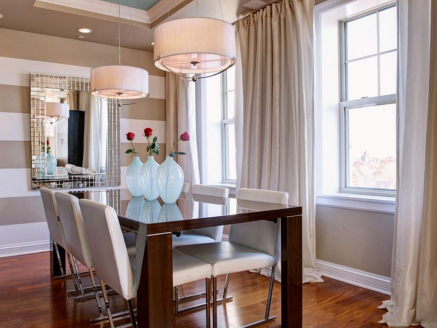 Simple Dining Room Accent Wall for Simple Design