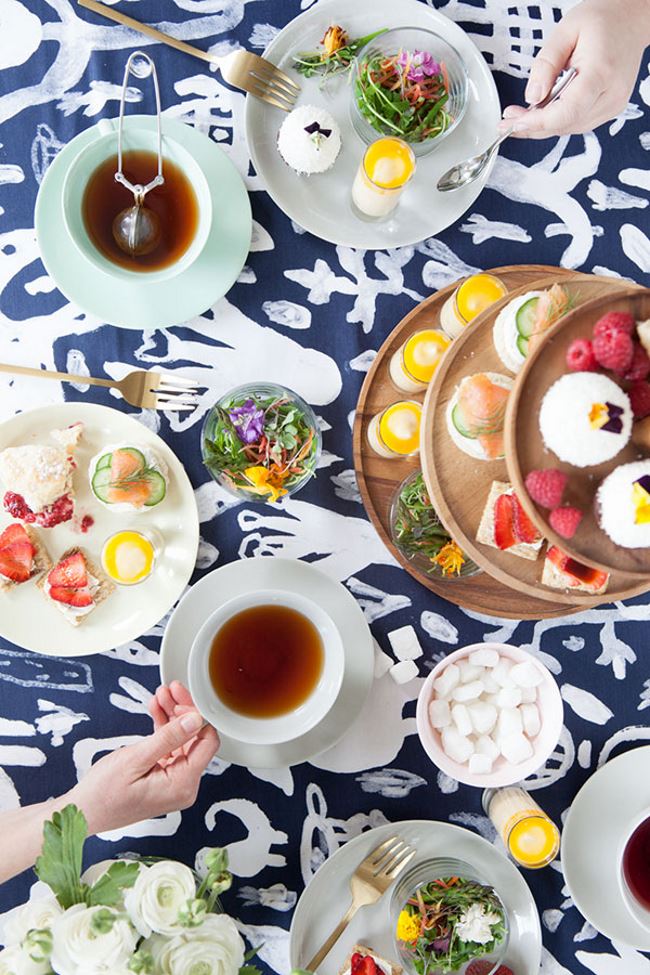 Modern tea party from Oh Happy Day for Easter