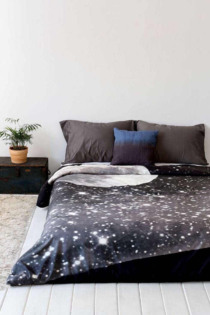 Moon and star bedding from Urban Outfitters