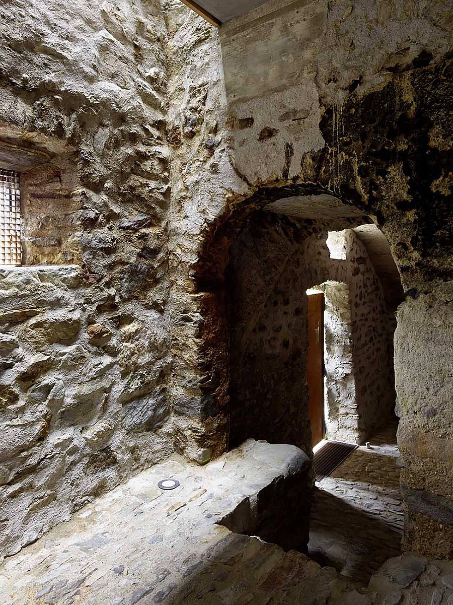 Old archways of the home are kept intact