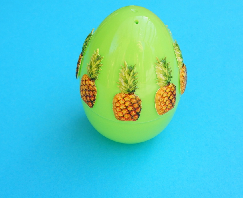 Pineapple Easter egg project