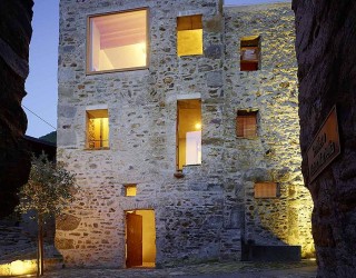 Historic Stone House in Switzerland Gets a Modern Minimalist Facelift