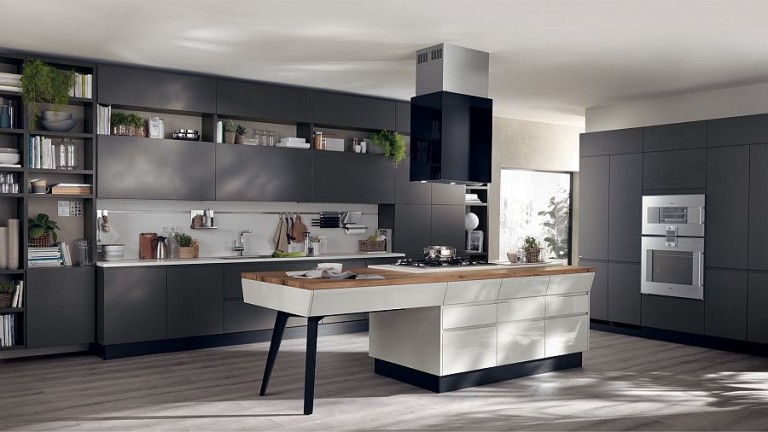 Adaptable Kitchen Compositions that Showcase Trendy Fluidity