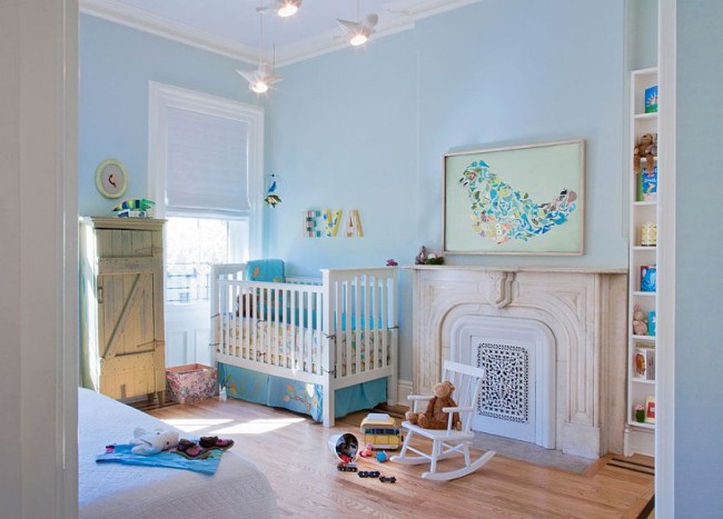 25 Brilliant Blue Nursery Designs That Steal the Show! | Decoist