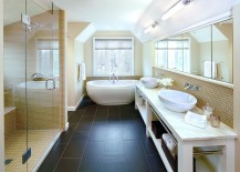 Trendy-bathroom-design-combines-the-modern-and-the-classic-217x155
