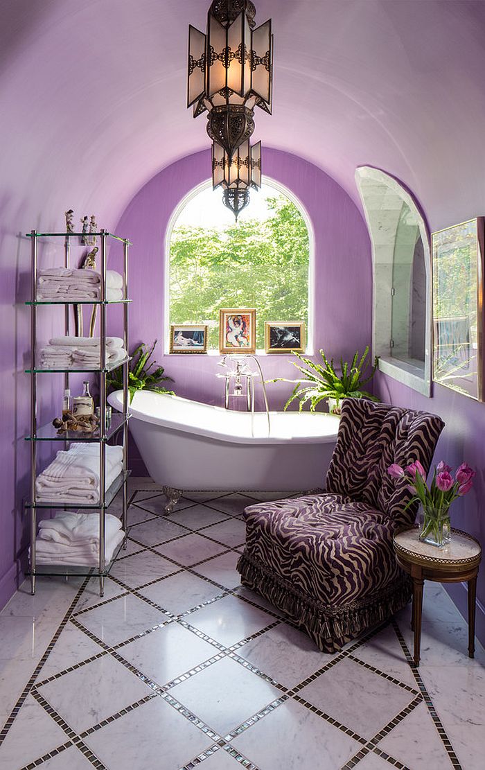 23 Amazing Purple  Bathroom  Ideas  Photos Inspirations