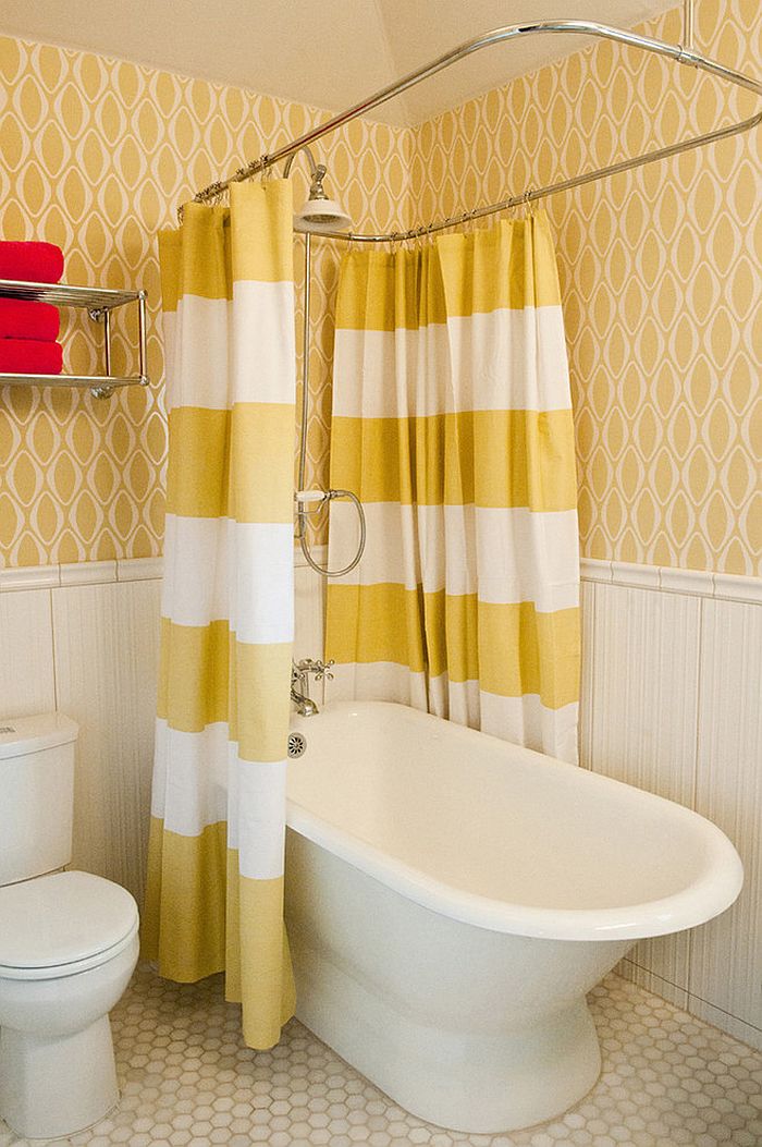 16 Gorgeous Bathrooms  with the Warm Allure of Yellow