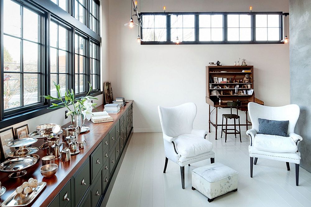 1930s steel-framed factory window inspired additions bring a sense of authenticity