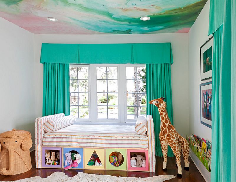 A captivating ceiling for the modern nursery