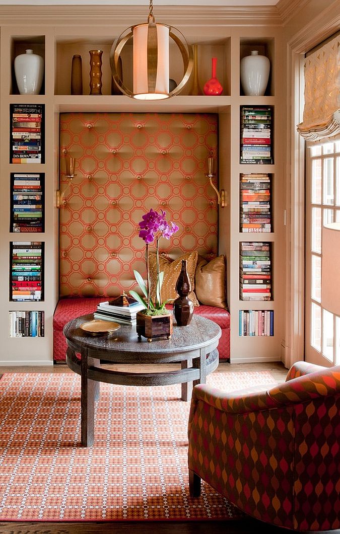 A reading zone that offers tranquility and comfort