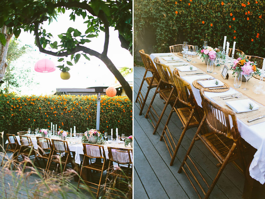 Backyard party by Design Love Fest