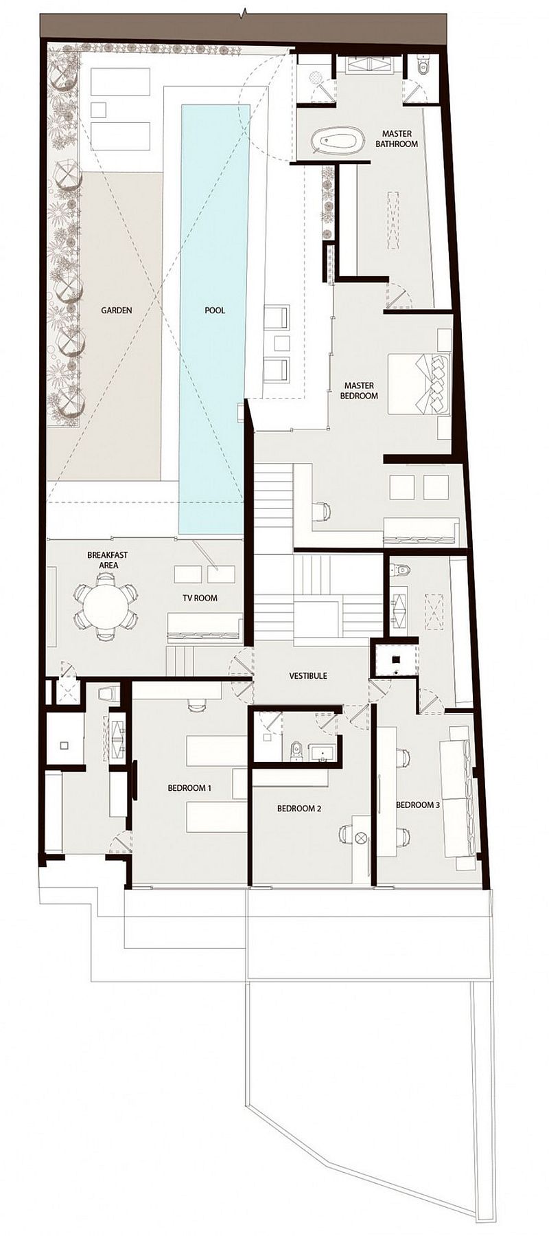 Barrancas House Floor Plan