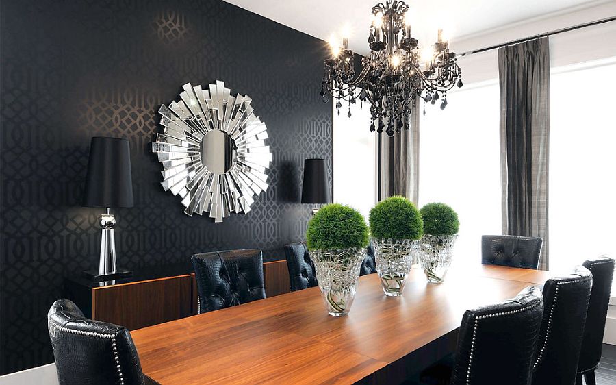 Dining Room Wallpaper Ideas  Inspiration from Real Homes