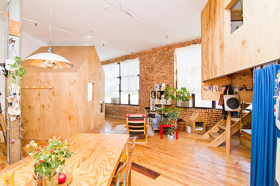 Brooklyn Cabin in a Loft