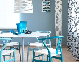 How to Use Diverse Shades of Blue to Craft a Brilliant Dining Room