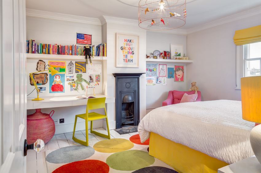 Colorful children's bedroom