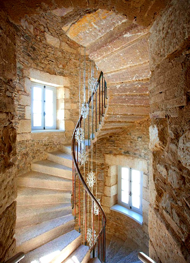 Cottage Stairway Interior