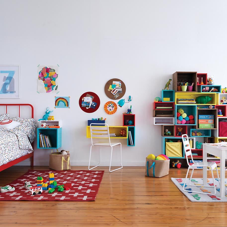 Cubby Wall Shelf Collection from The Land of Nod