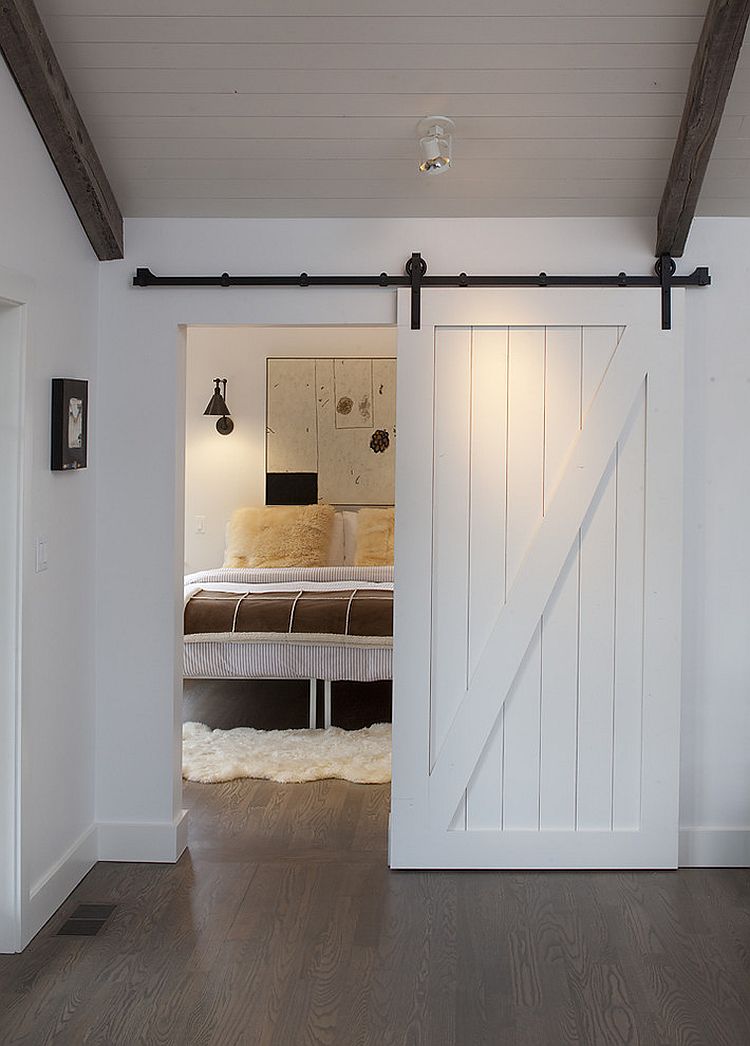 25 Bedrooms That Showcase The Beauty Of Sliding Barn Doors