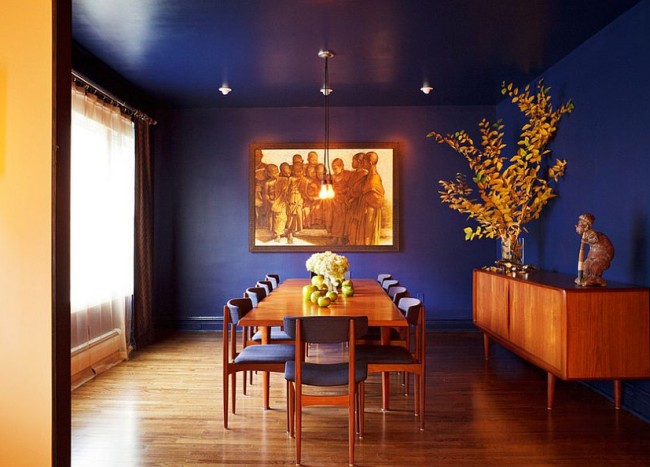 Blue Dining Rooms: 18 Exquisite Inspirations, Design Tips