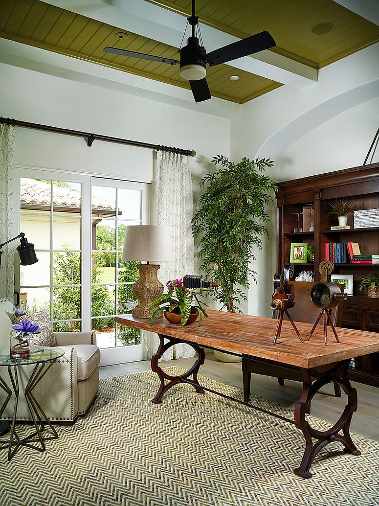 10 Ways to Go Tropical for a Relaxing and Trendy Home Office