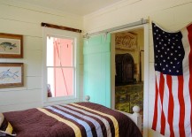 Elegant-door-adds-color-to-the-farmhouse-bedroom-217x155