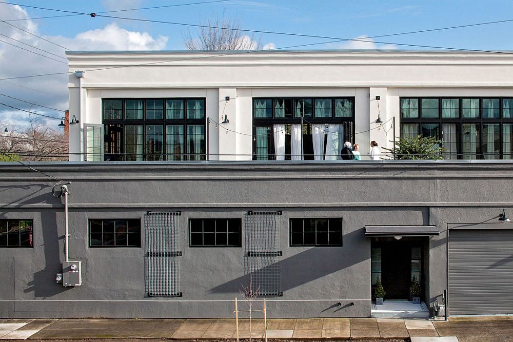 Energy-efficient home in Portland inspired by an old warehouse style