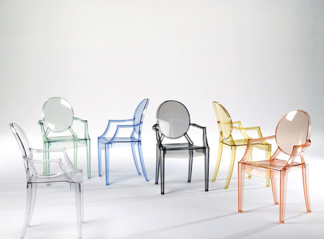 Louis Ghost Chairs in Assorted Colors