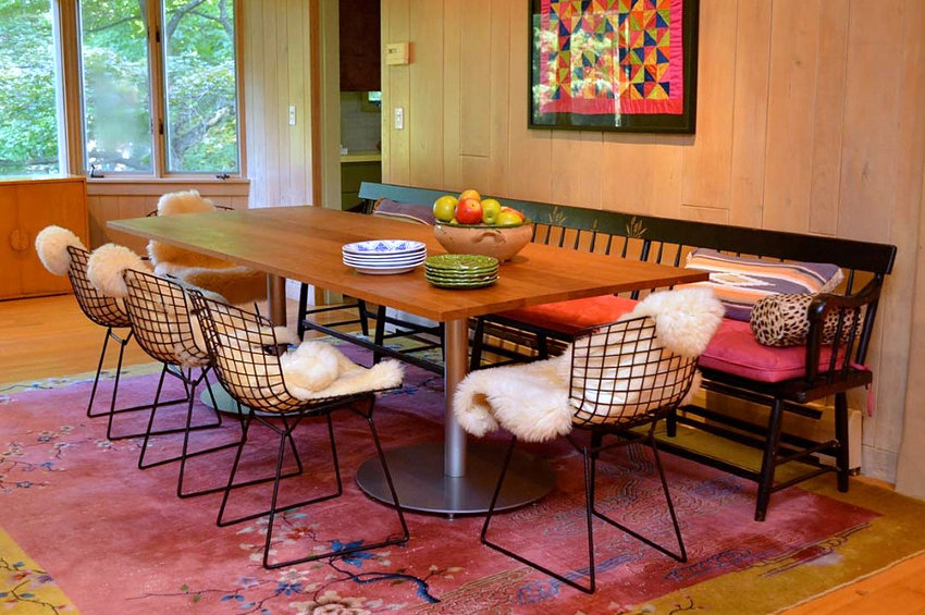 Modern Boho dining room