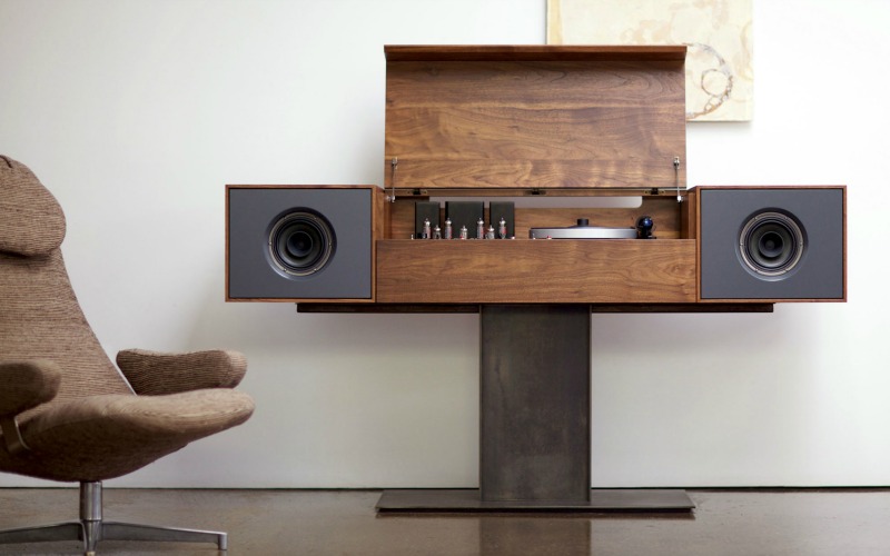 This gorgeous console is meant to be the focal point of any room
