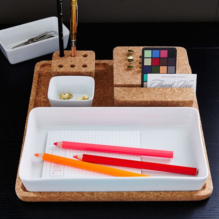 Modular organization tray from West Elm