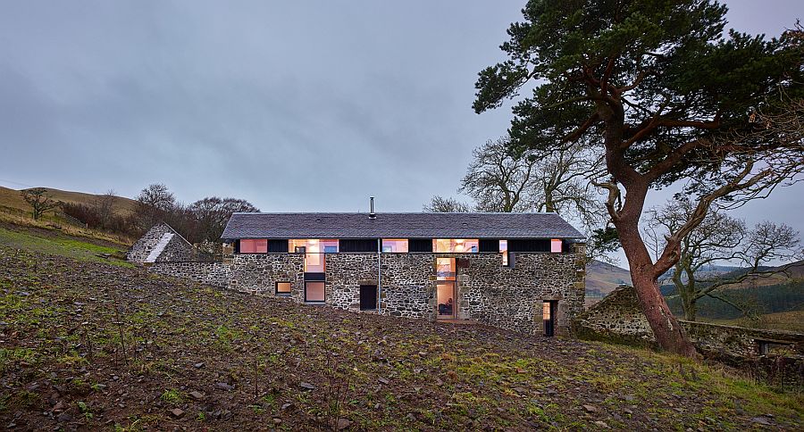 Old mill in UK turned into a lovely modern home