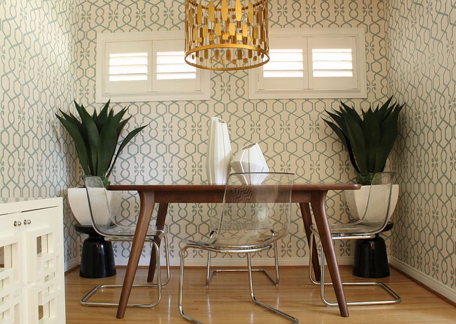 27 Splendid Wallpaper Decorating Ideas For The Dining Room