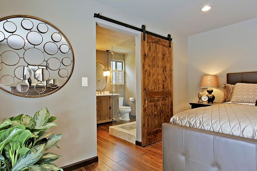 25 Bedrooms That Showcase The Beauty Of Sliding Barn Doors