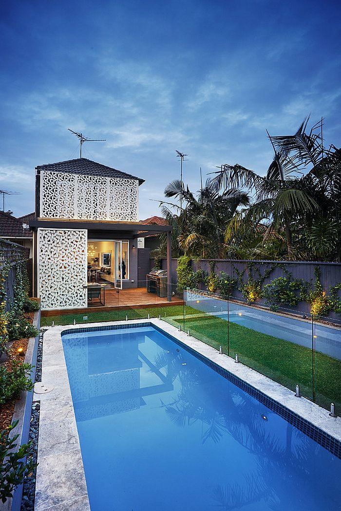 Pool and backyard of the gorgeous Sydney Residence