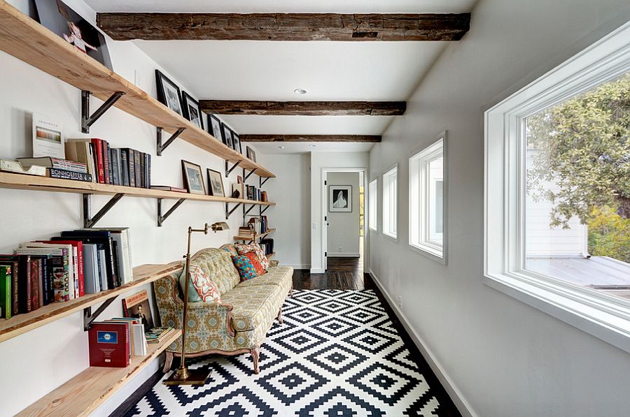 Reading nooks need not always be relegated to corners