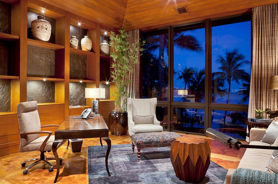 10 Ways to Go Tropical for a Relaxing and Trendy Home Office