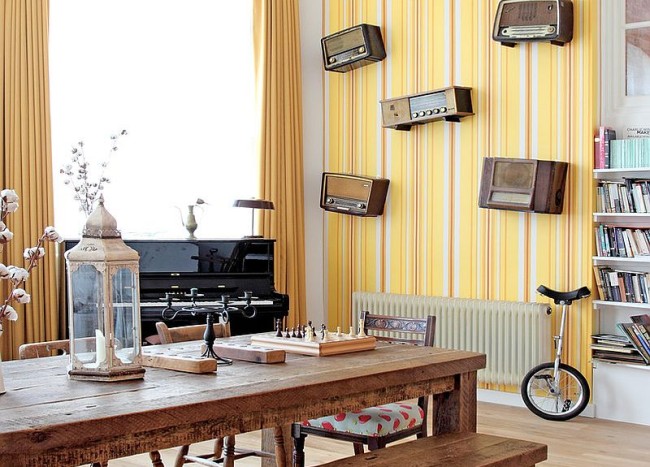 27 Splendid Wallpaper Decorating Ideas for the Dining Room