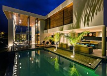 Stunning-Brazilian-Courtyard-and-Pool-Lit-Up-at-Night-217x155