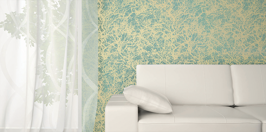 Tempaper Wallpaper Soft Tree Pattern