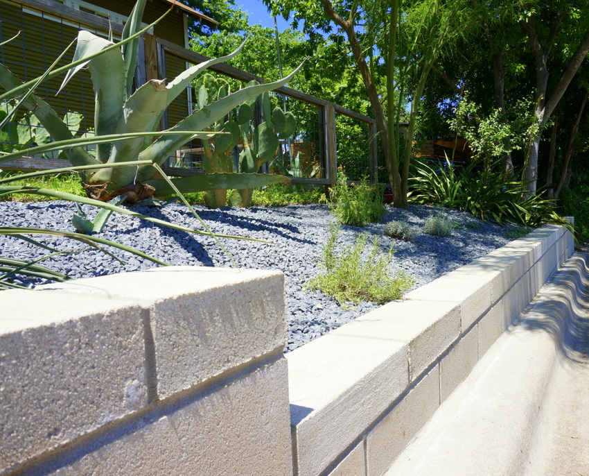 Concrete block best sale garden wall