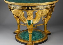 Traditional-gilt-bronze-and-Malachite-side-table-with-Classic-style-217x155
