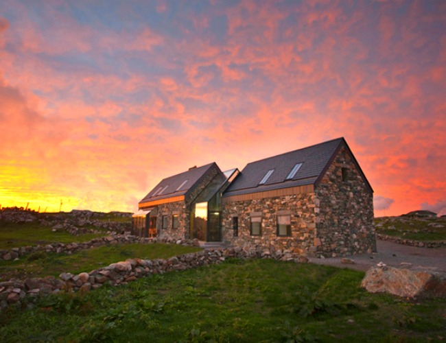 Two stone cottages