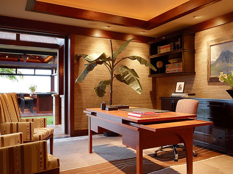 10 Ways to Go Tropical for a Relaxing and Trendy Home Office